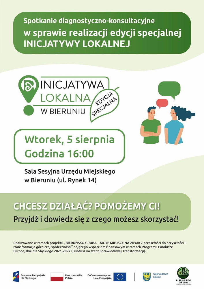 plakat inicjatywy lokalne